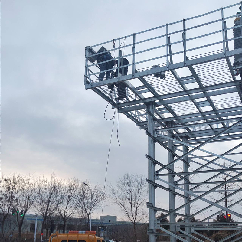 2026.01.21 輸電線路圖像視頻監測裝置(雙目協同) 安裝案例